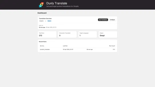 Duxly Translate screenshot