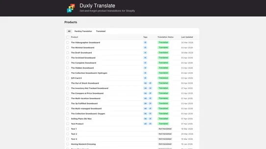 Duxly Translate screenshot