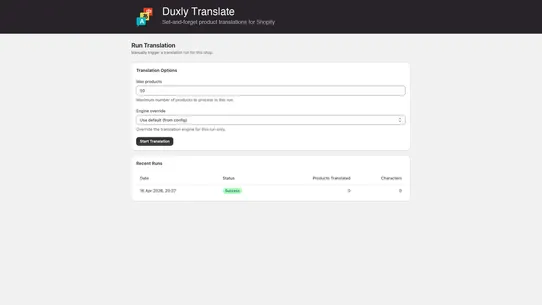 Duxly Translate screenshot