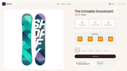 Convertli ‑ Conversion Widgets screenshot