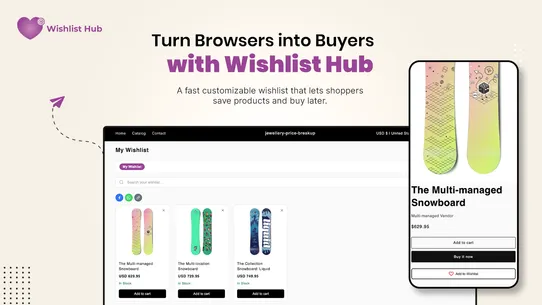Wishlist Hub screenshot