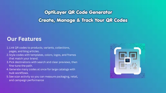 OptiLayer ‑ QR Code Generator screenshot