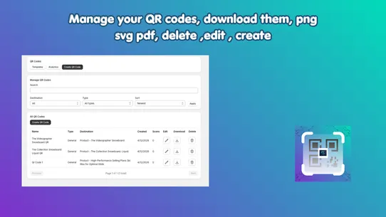 OptiLayer ‑ QR Code Generator screenshot