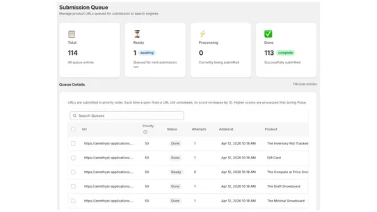 IndexPulse by Amethyst Apps screenshot