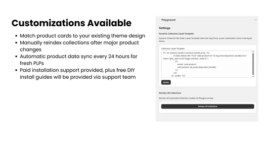 Personalization Playground screenshot