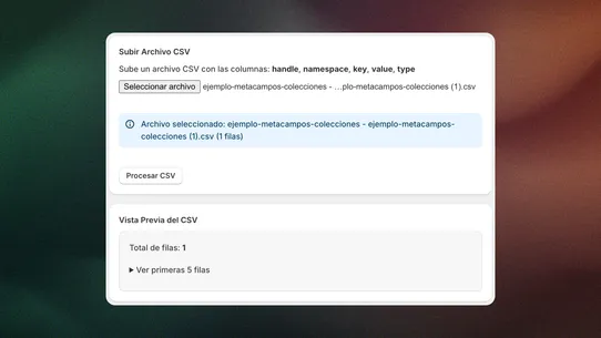 Cargas masivas para SEO screenshot