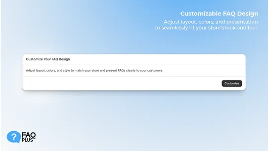 FAQ Plus screenshot