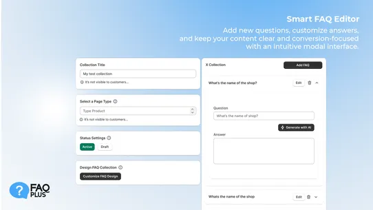 FAQ Plus screenshot
