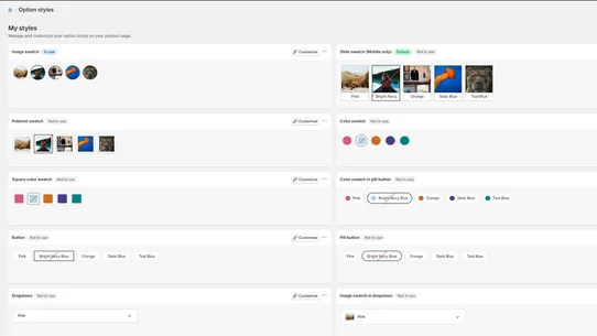 Linkify: Product Variants screenshot
