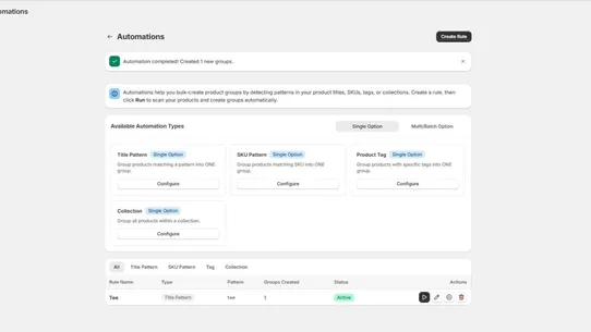 Linkify: Product Variants screenshot