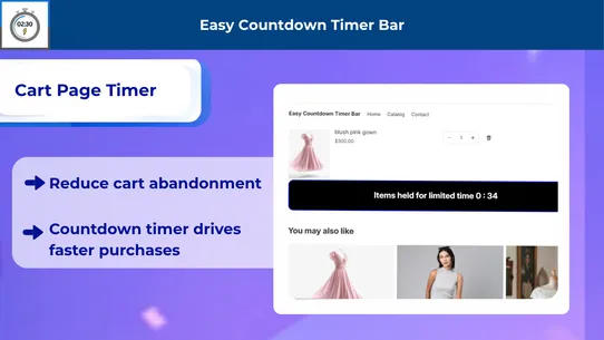 Easy Countdown Timer Bar screenshot