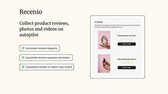 Recenio Product Reviews &amp; UGC screenshot