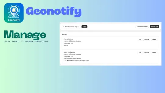 Geonotify ‑ Geo Alert screenshot