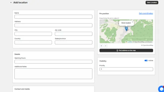 Proxinest screenshot