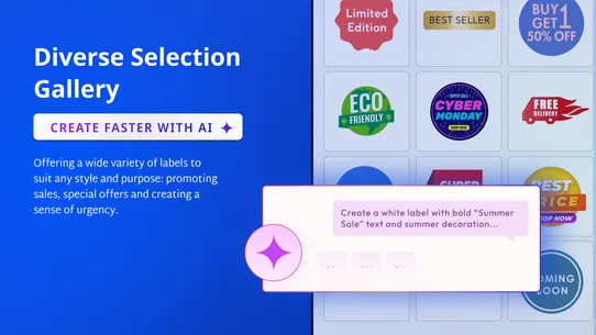 DECO Product Labels &amp; Badges screenshot