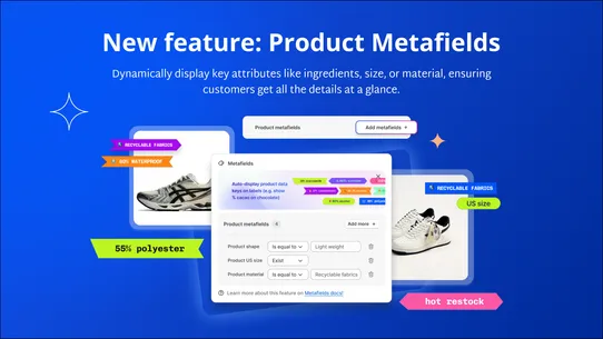 DECO Product Labels &amp; Badges screenshot