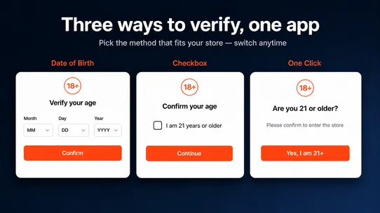AgeGate – Age Verification screenshot