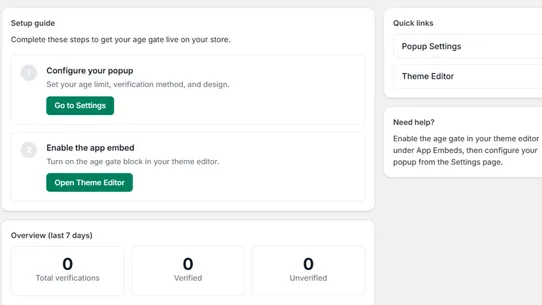 AgeGate – Age Verification screenshot