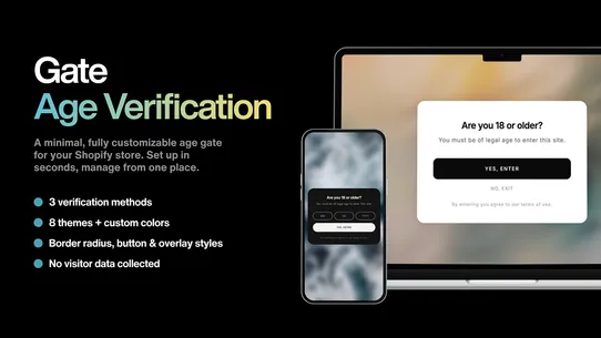 Gate Age Verification screenshot