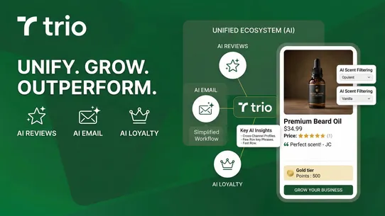 Trio: Reviews, Email &amp; Rewards screenshot