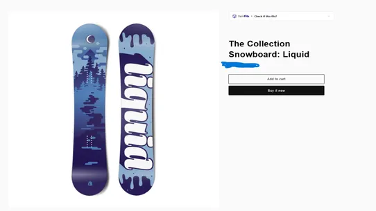 ItemFits Product Size vs Space screenshot