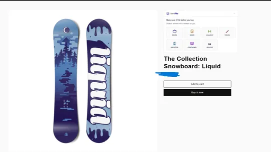 ItemFits Product Size vs Space screenshot