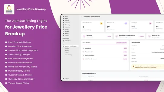 Jewellery Price Breakup screenshot
