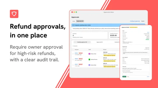 RefundApprovals screenshot
