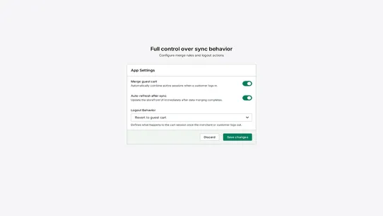 CartOrbit ‑ Cart Sync screenshot