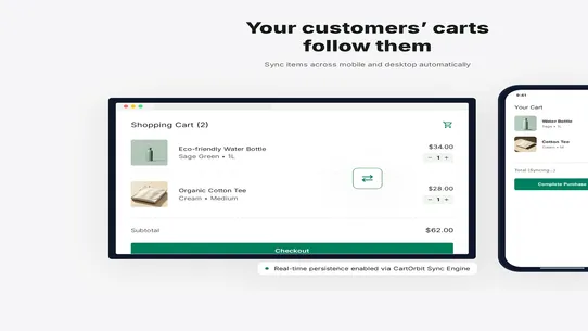CartOrbit ‑ Cart Sync screenshot