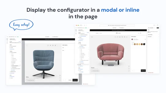 Mimeeq 3D Configurator 3D &amp; AR screenshot