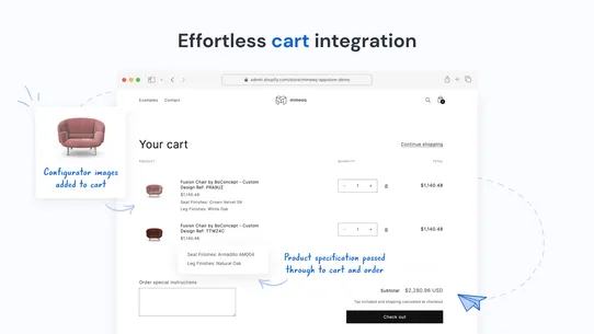 Mimeeq 3D Configurator 3D &amp; AR screenshot