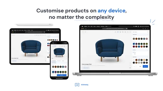 Mimeeq 3D Configurator 3D &amp; AR screenshot