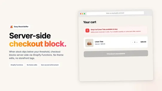 Easy Stock Buffer screenshot