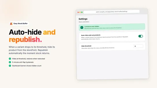 Easy Stock Buffer screenshot