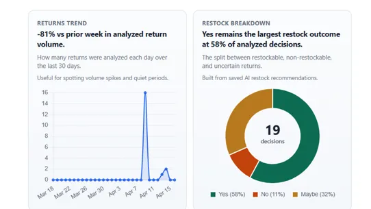 Return Insights AI screenshot
