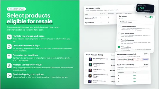 Resello ‑ Product Resales screenshot
