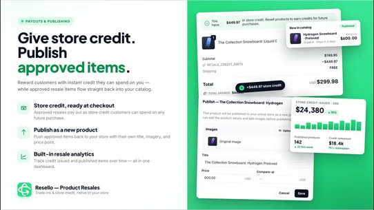 Resello ‑ Product Resales screenshot