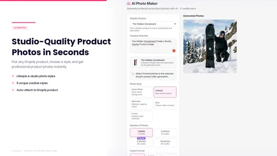 Nimora: AI Media &amp; SEO screenshot