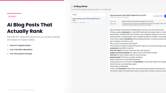 Nimora: AI Media &amp; SEO screenshot