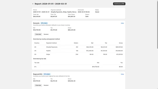 Sales Tax Breakdown by Ceeglo screenshot