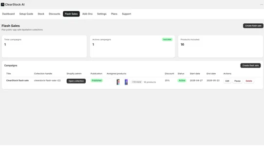 ClearStockAI screenshot