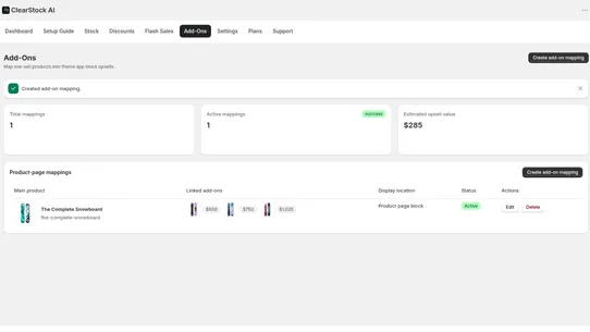 ClearStockAI screenshot
