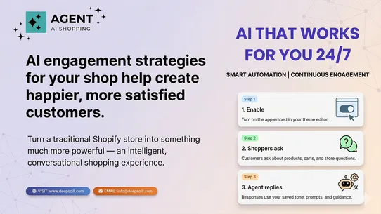 AI Shopping Agent &amp; Support screenshot