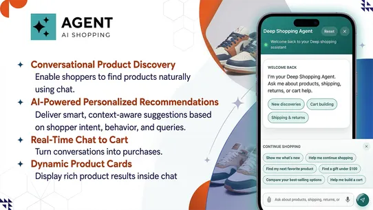 AI Shopping Agent &amp; Support screenshot