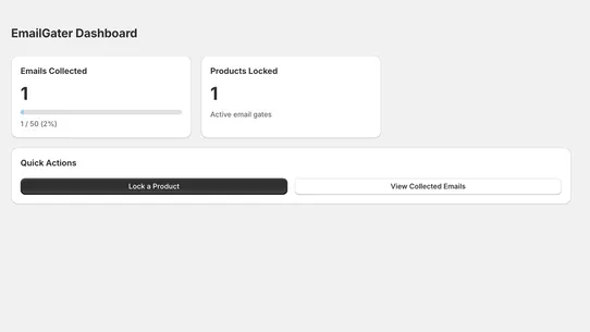 EmailGater screenshot