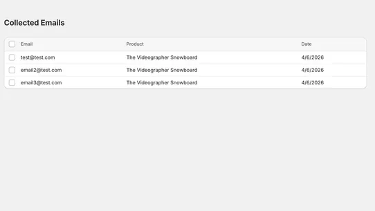 EmailGater screenshot