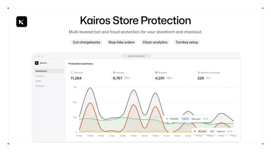 Kairos Store &amp; Bot Protection screenshot