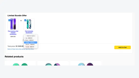 SFBT: Bought Together screenshot