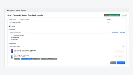 SFBT: Bought Together screenshot